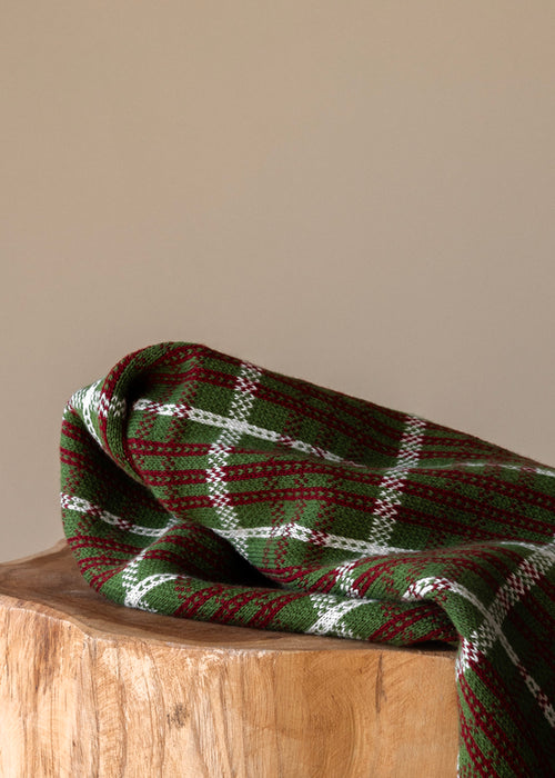 HUMDAKIN Knitted Kitchen Towel Organic textiles 245 Festive Forest