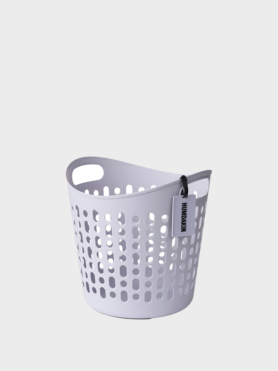 HUMDAKIN Laundry Basket - Recyclable Plastic Laundry 215 Blue Glass