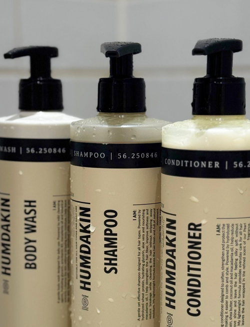 HUMDAKIN Pearl Shampoo - Jasmine & Sandalwood Hair and Body Care