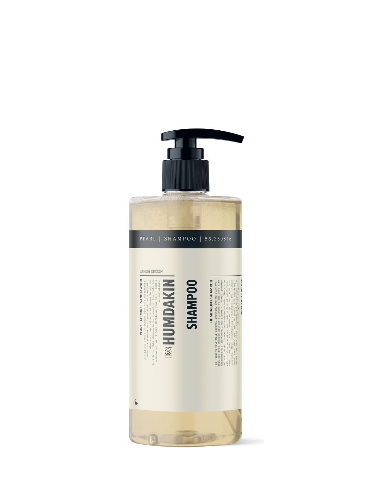 HUMDAKIN Pearl Shampoo - Jasmine & Sandalwood Hair and Body Care