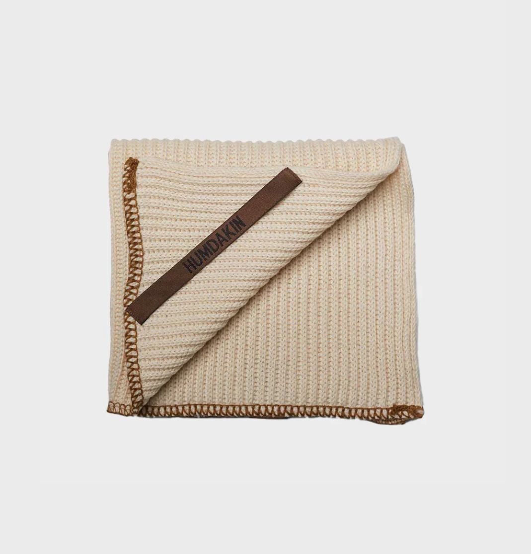 HUMDAKIN Rib Cloth 2-pack Organic textiles 122 Shell/Sunset