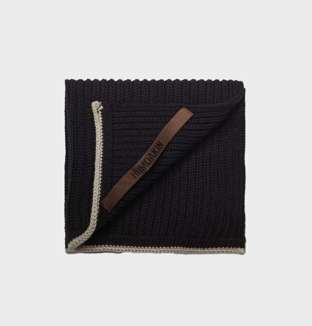 HUMDAKIN Rib Cloth 2-pack Organic textiles 123 Coal/Lt.Stone