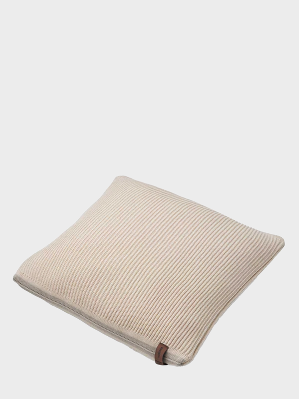 HUMDAKIN Rib Pillow Organic textiles 133 Shell/Lt. Stone