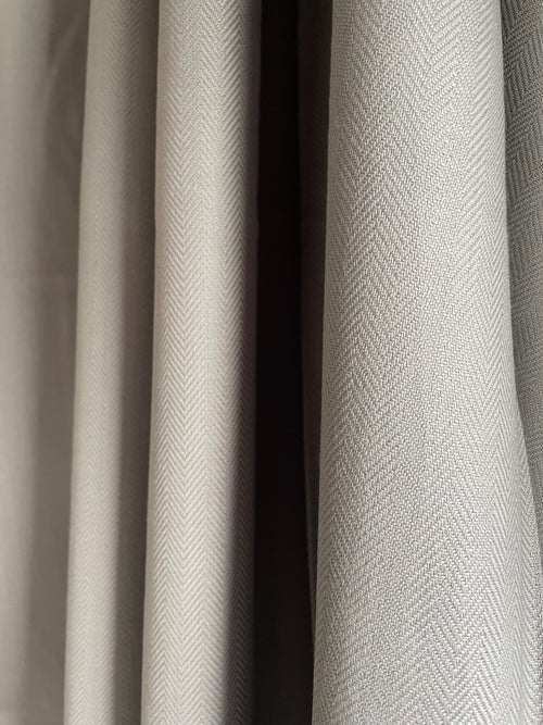 HUMDAKIN Shower Curtain Organic textiles 019 Stone