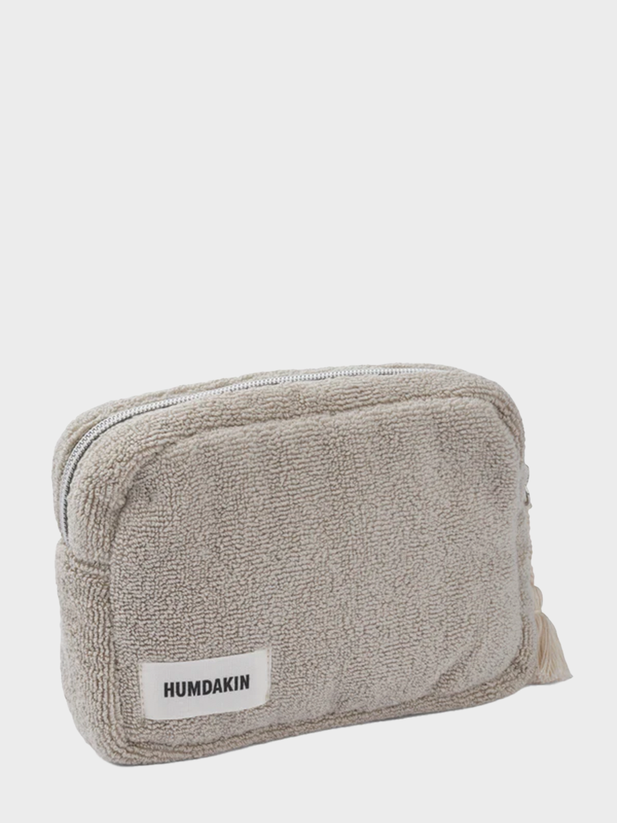 Terry Cosmetic Bag Light Stone