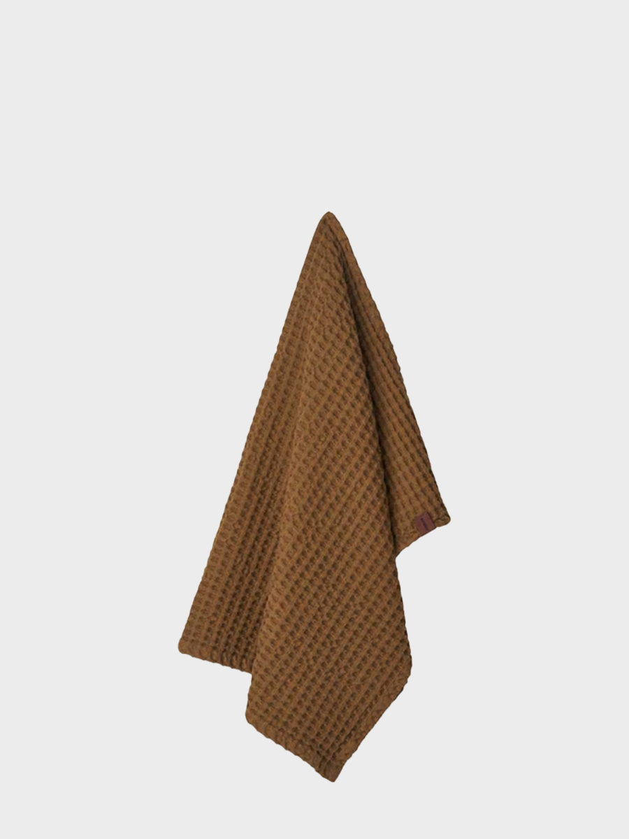 HUMDAKIN Waffle Hand Towel Organic textiles 038 Sunset