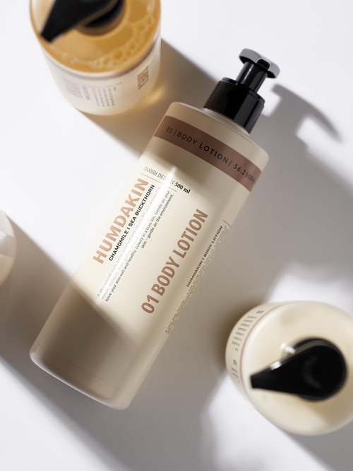 HUMDAKIN 01 Body Lotion 500 ml. - Kamille & Duindoorn Haar- en Lichaamsverzorging