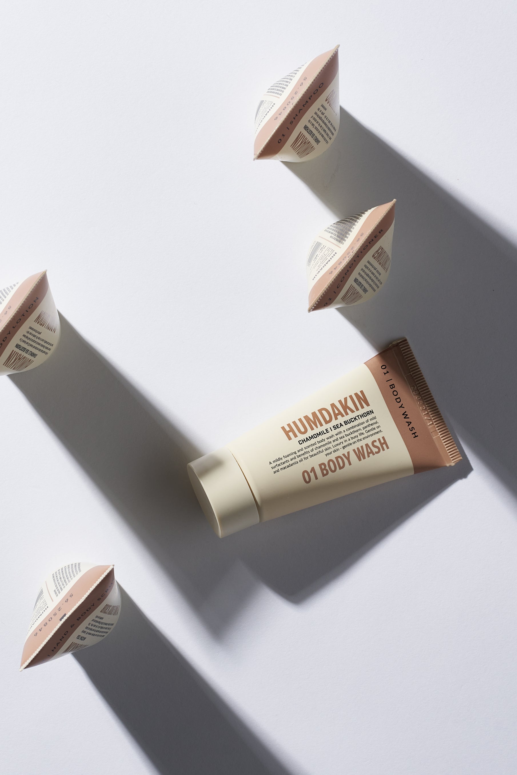 HUMDAKIN 01 Lichaamswas 30 ml. Haar- en lichaamsverzorging 00 Neutraal/geen kleur