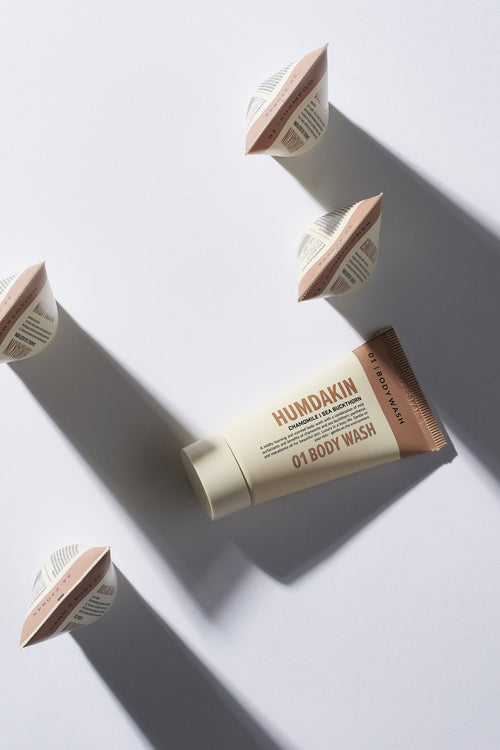 HUMDAKIN 01 Lichaamswas 30 ml. Haar- en lichaamsverzorging 00 Neutraal/geen kleur