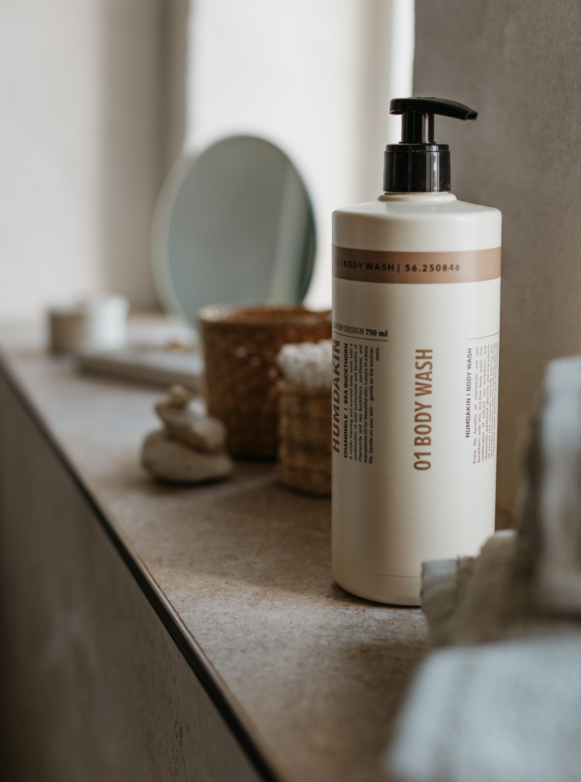 HUMDAKIN 01 Body Wash 750 ml. - Kamille & Duindoorn Haar- en Lichaamsverzorging 00 Neutraal/Ne kleur