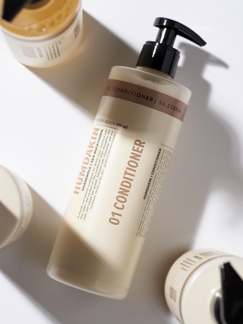 HUMDAKIN 01 Conditioner 500 ml. - Kamille & Duindoorn Haar- en Lichaamsverzorging 00 Neutraal/Ne kleur