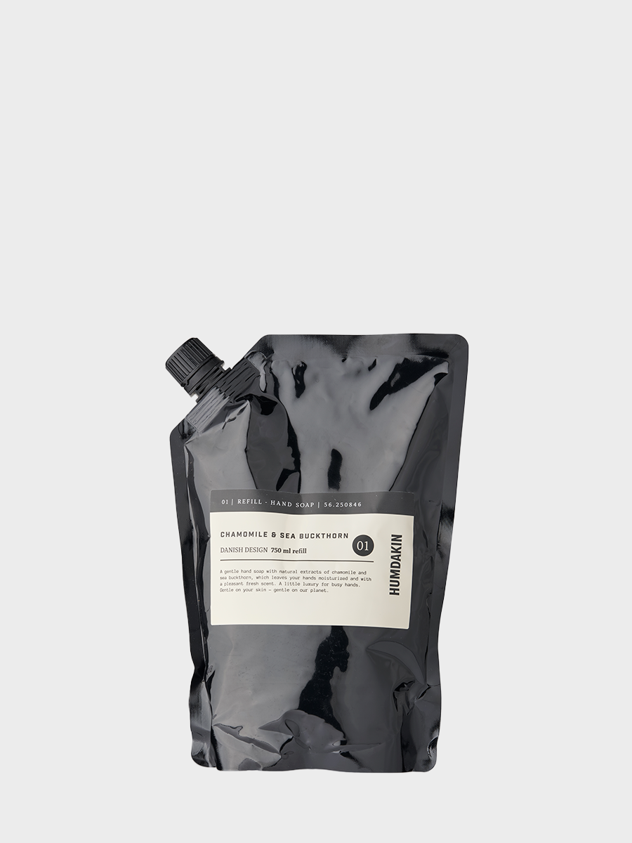 HUMDAKIN 01 Handzeep - 750 ml. Navulling Handverzorging 00 Neutraal/Ne kleur