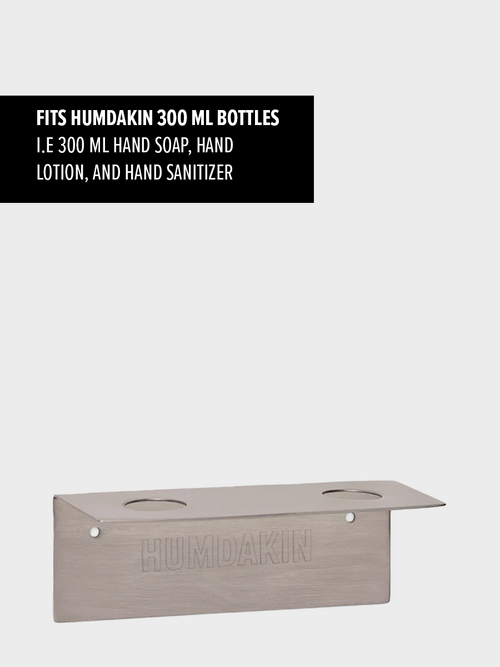 HUMDAKIN Flessenhanger 300ml. Dubbel - Roestvrij Staal Diverse 117 Staal