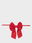 HUMDAKIN Decoratieve Strik Organisch textiel 235 Rozig Rood