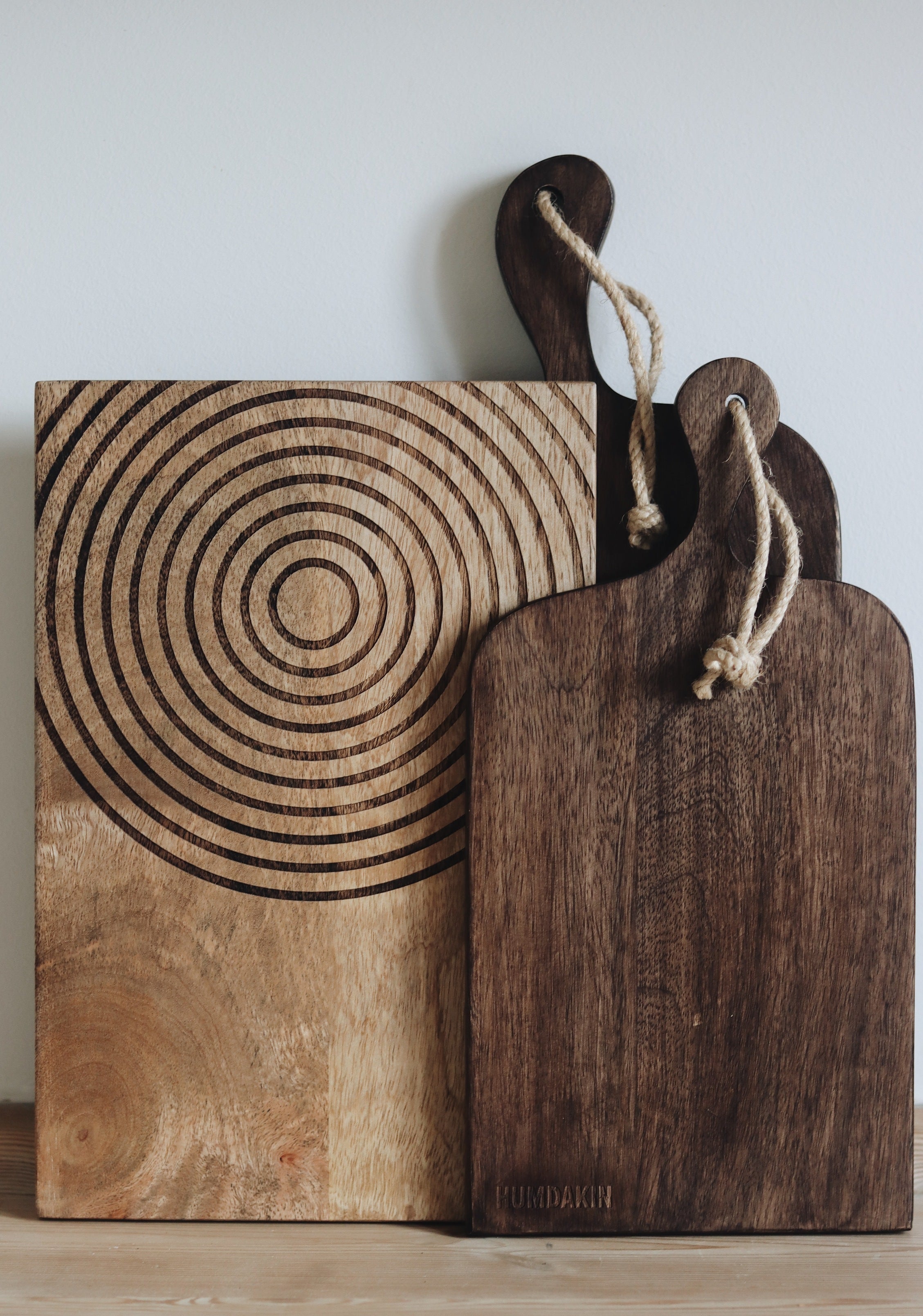 HUMDAKIN Decoratieve Houten Bord Accessoires 023 Mangohout