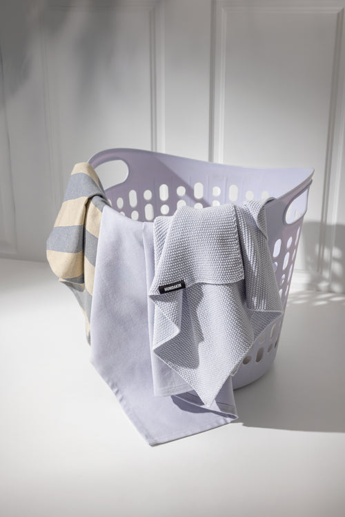 HUMDAKIN Gebreide Keukendoek Biologisch textiel 215 Blauw Glas