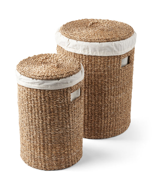 HUMDAKIN Wasserij Hamper Set Wasserij 230 Biologisch Katoen Voering