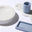 HUMDAKIN Licht Sandstone Tandenborstel Mok Sandstone 215 Blauw Glas