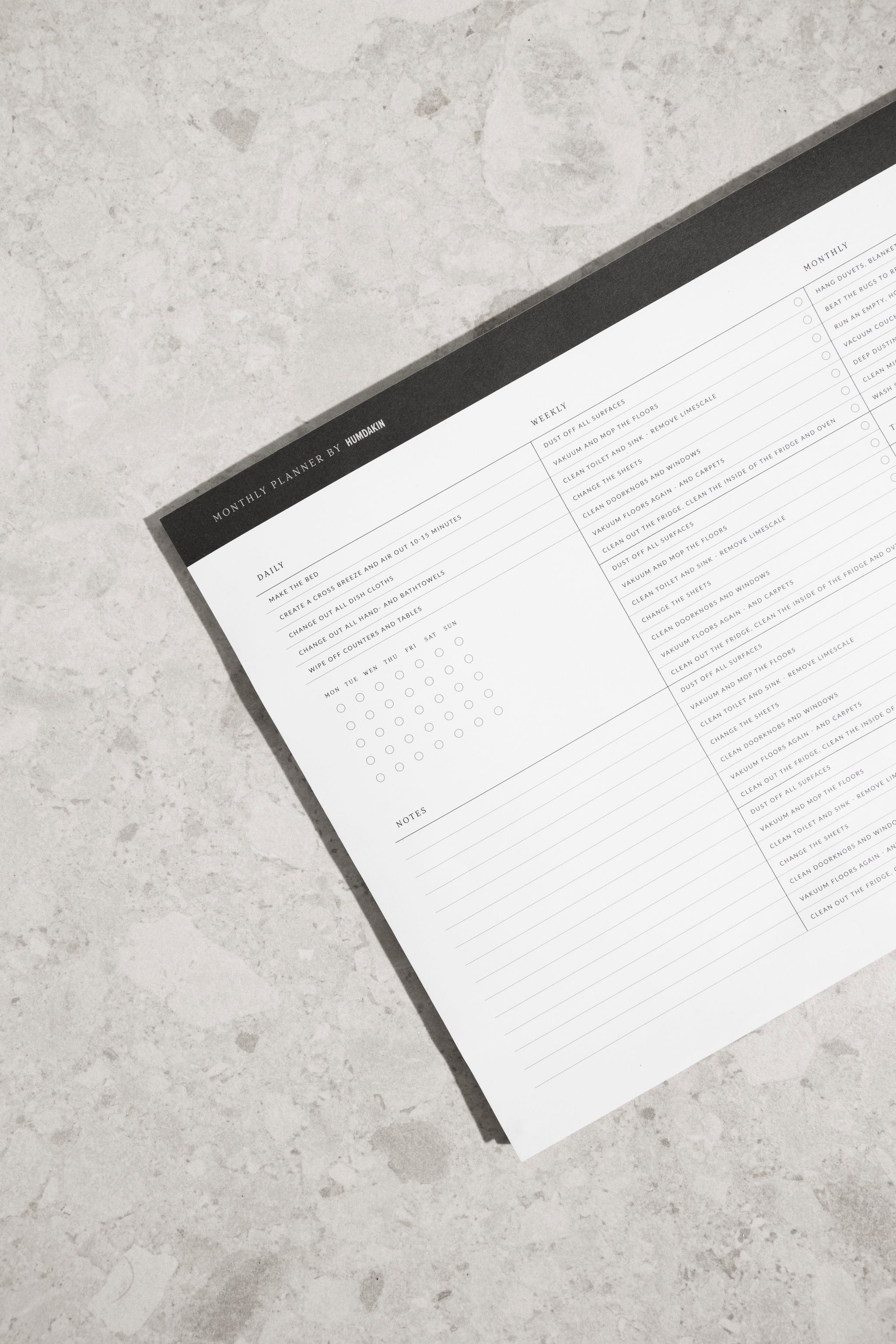 HUMDAKIN Maandplanner POS materiaal