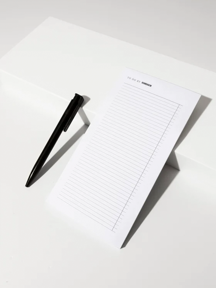 HUMDAKIN notitieblok - to do POS materiaal 00 Neutraal/geen kleur