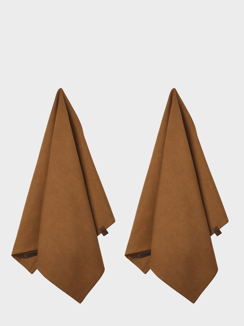 HUMDAKIN Organic Theedoek - 2 pak Organic textiles 038 Sunset
