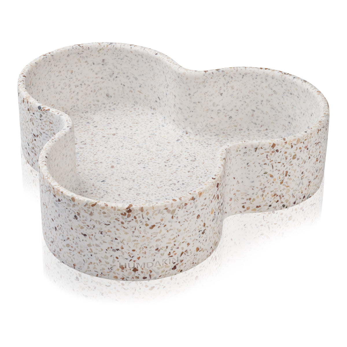 HUMDAKIN Pisa - Terrazzoschaal Terrazzo 138 Rood/Beige