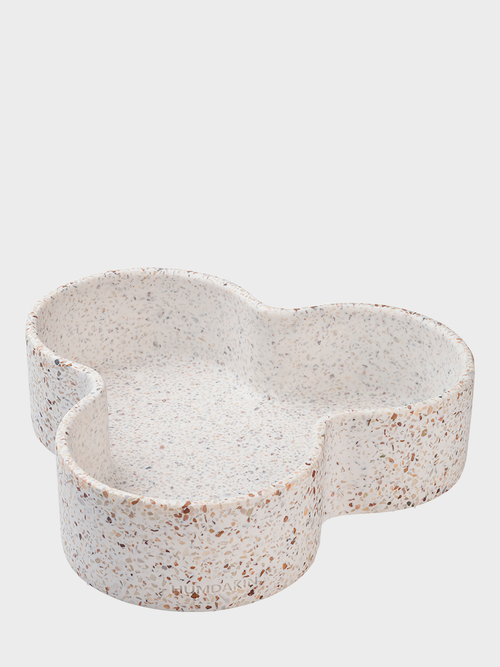 HUMDAKIN Pisa - Terrazzoschaal Terrazzo 138 Rood/Beige