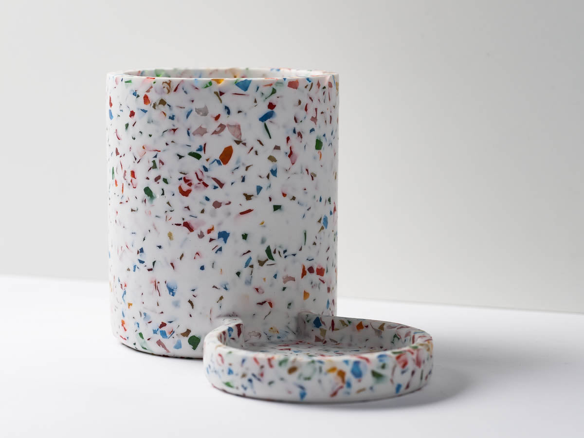 HUMDAKIN Regenboog Terrazzo Afwashouder Klein Terrazzo 208 Regenboog