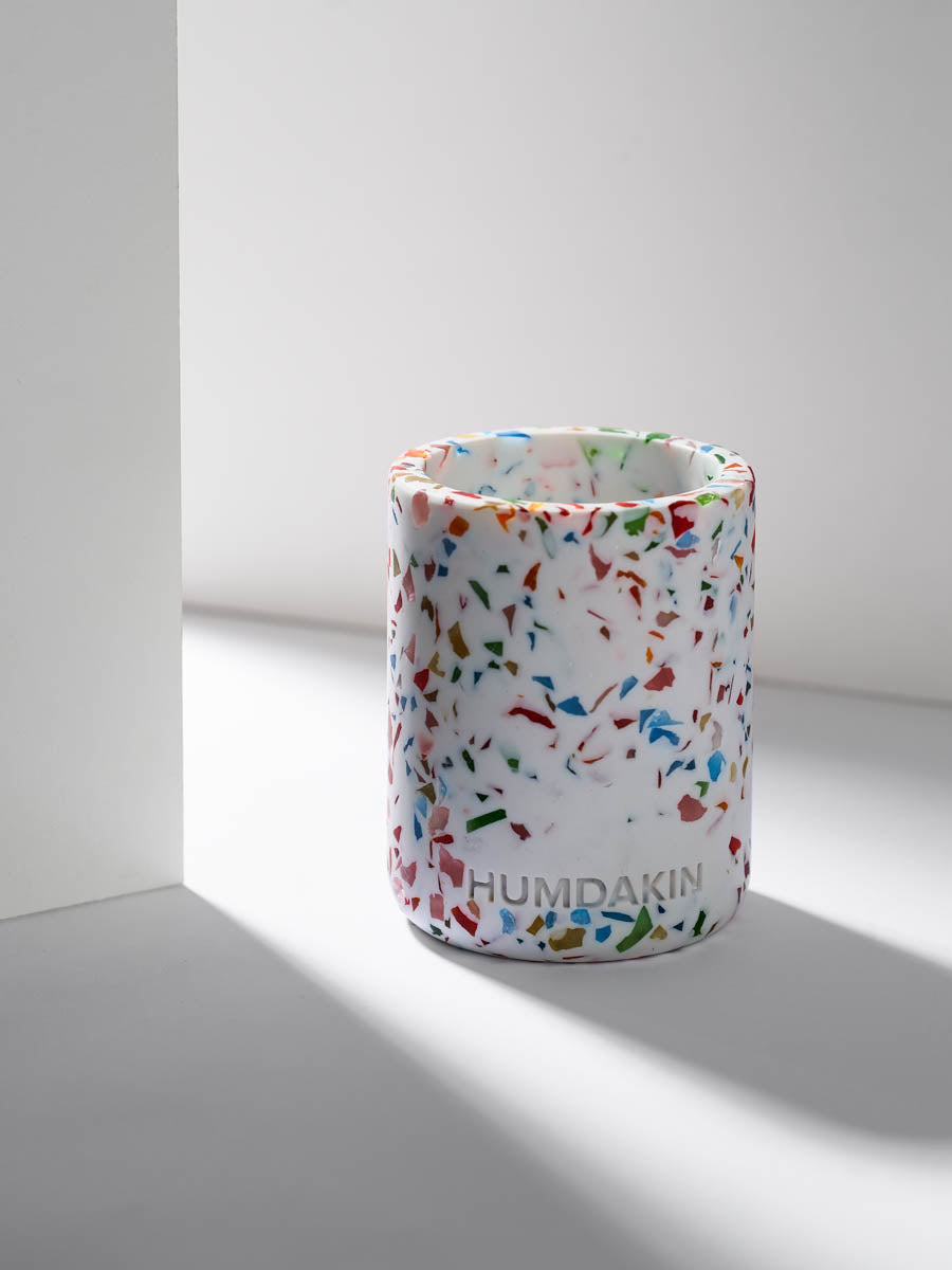HUMDAKIN Regenboog Terrazzo Tandenborstel Mok Terrazzo 208 Regenboog
