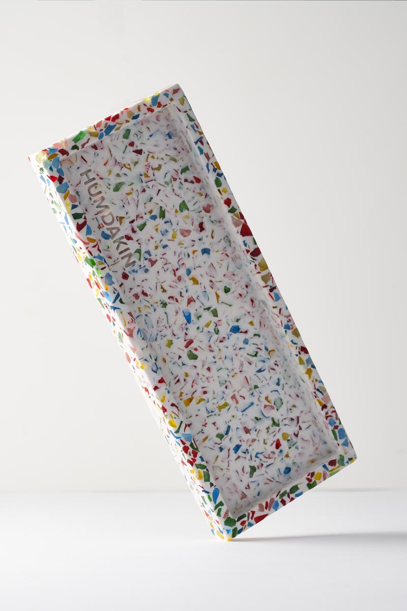 HUMDAKIN Regenboog Terrazzo Dienblad Terrazzo 208 Regenboog