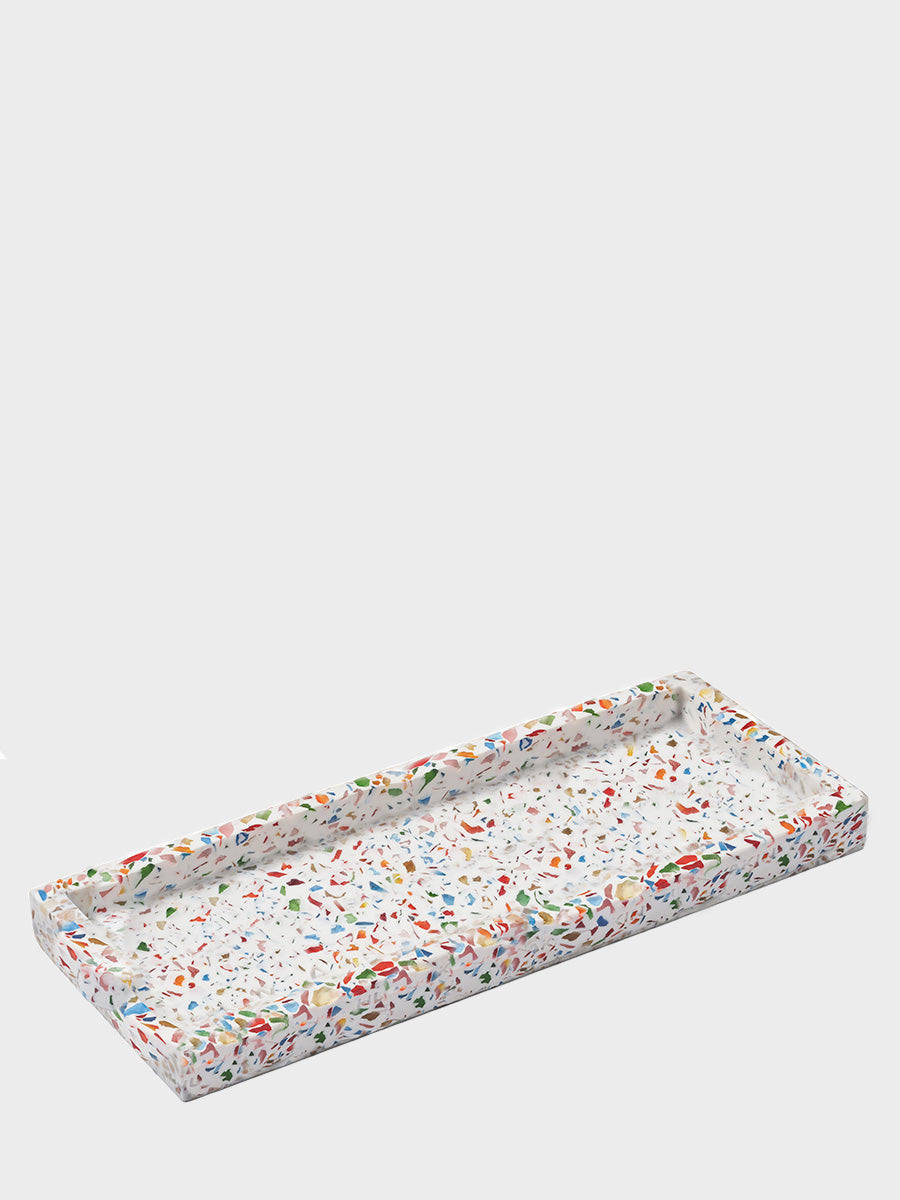 HUMDAKIN Regenboog Terrazzo Dienblad Terrazzo 208 Regenboog
