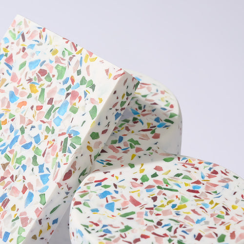 HUMDAKIN Regenboog Terrazzo Dienblad Terrazzo 208 Regenboog