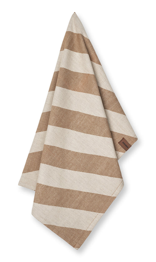 HUMDAKIN Gerecycled Katoenen Theedoek - 2 pak Biologisch textiel 205 Beige Candy