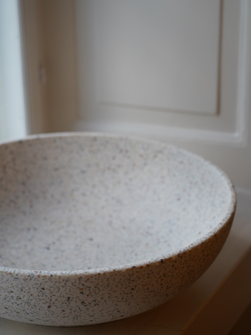 HUMDAKIN Rome - Terrazzoschaal Terrazzo 138 Rood/Beige