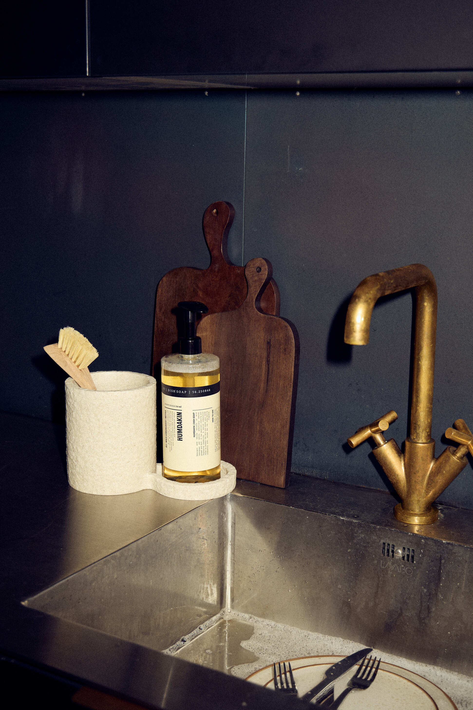 HUMDAKIN Zandsteen Afwashouder Klein Zandsteen 00 Neutraal/Ne kleur