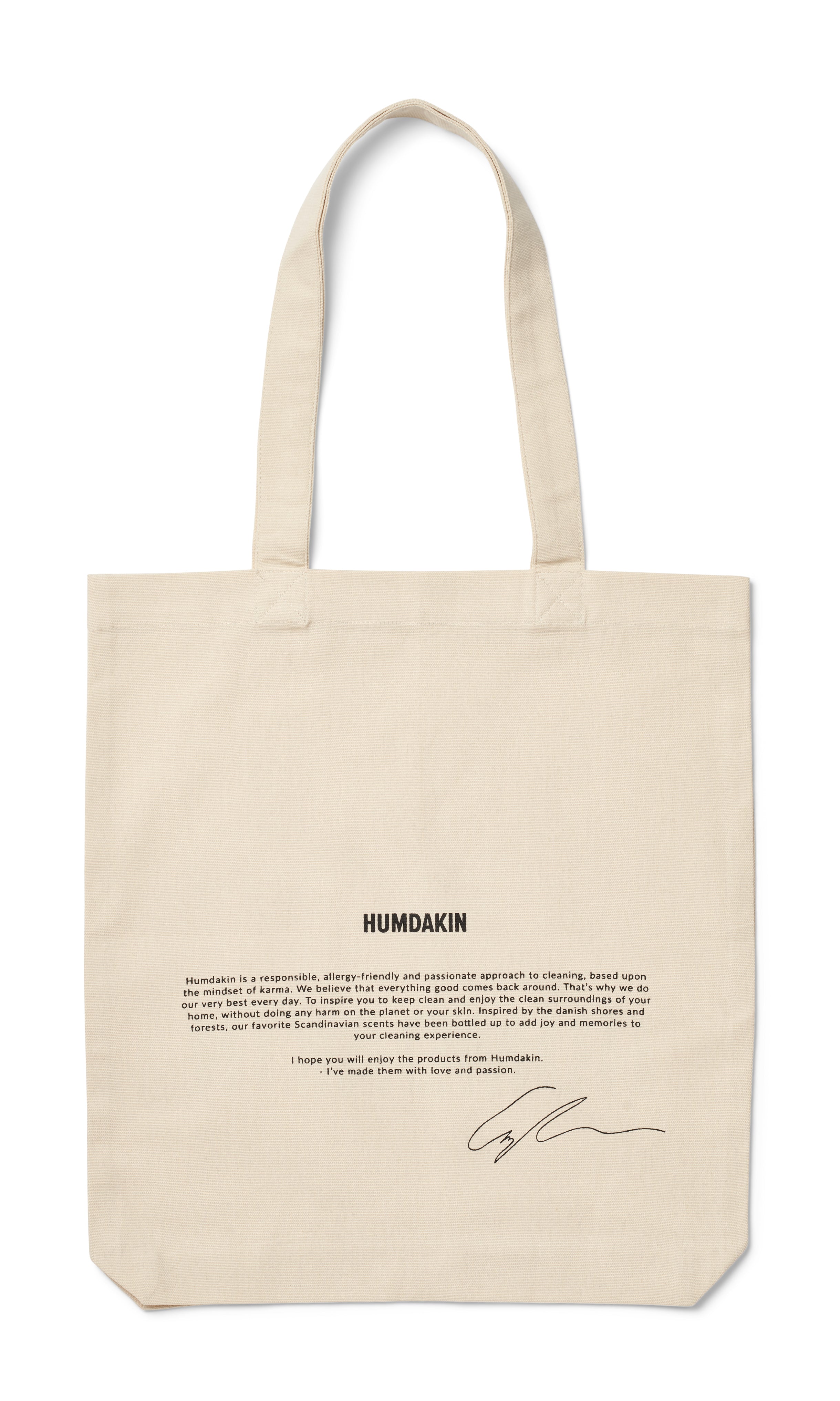 HUMDAKIN Kleine shopper Tas 216 Merk Geschiedenis