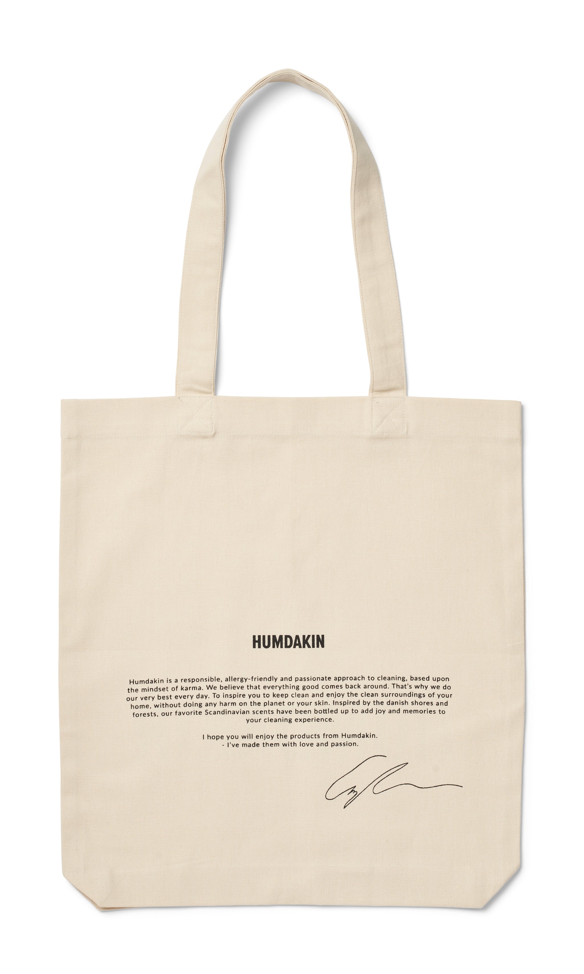 HUMDAKIN Kleine shopper Tas 216 Merk Geschiedenis