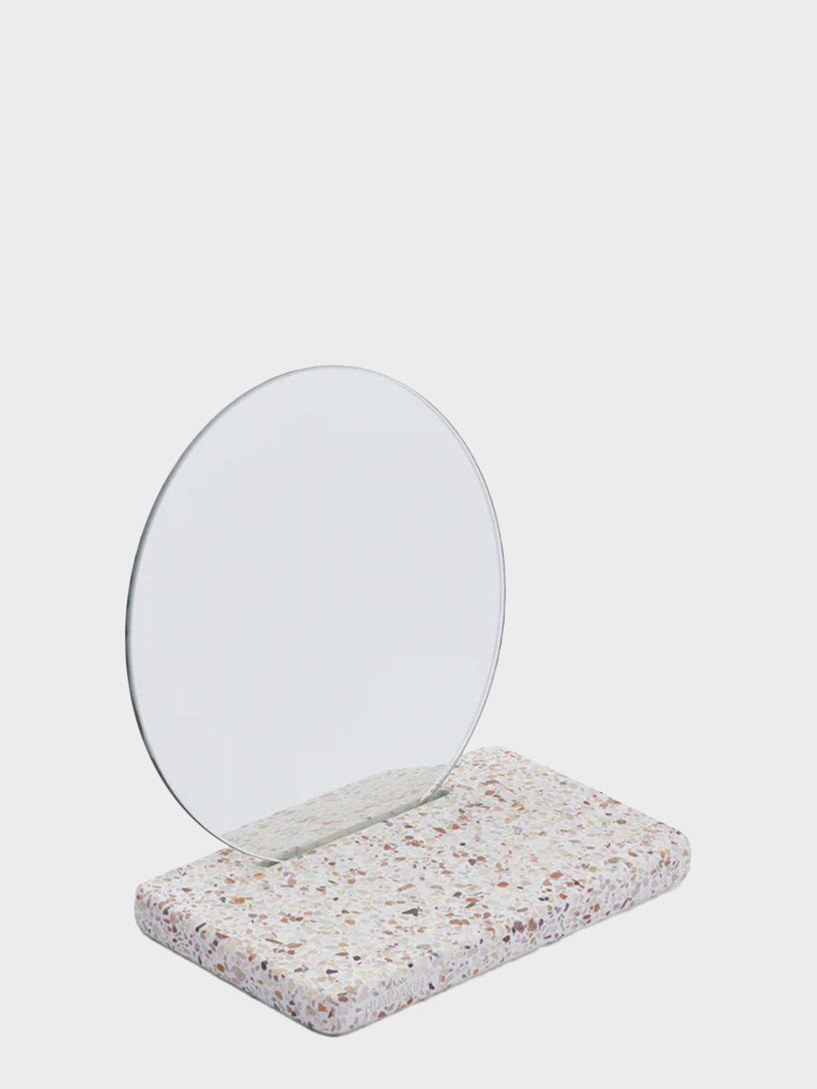 HUMDAKIN Terrazzospiegel Terrazzo 138 Rood/Beige