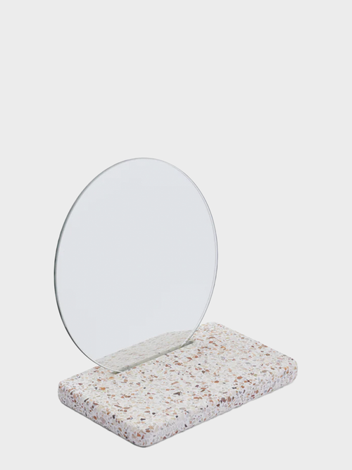 HUMDAKIN Terrazzospiegel Terrazzo 138 Rood/Beige