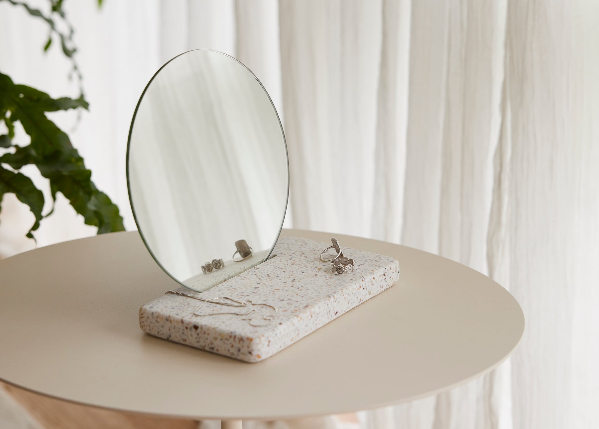 HUMDAKIN Terrazzo Spiegel Terrazzo