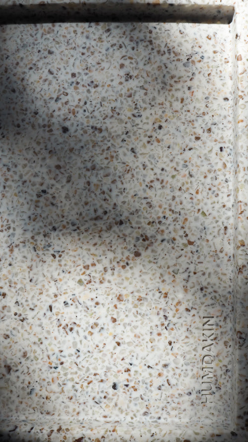 HUMDAKIN Terrazzo Vierkant Dienblad Terrazzo 00 Neutraal/Niet kleurig