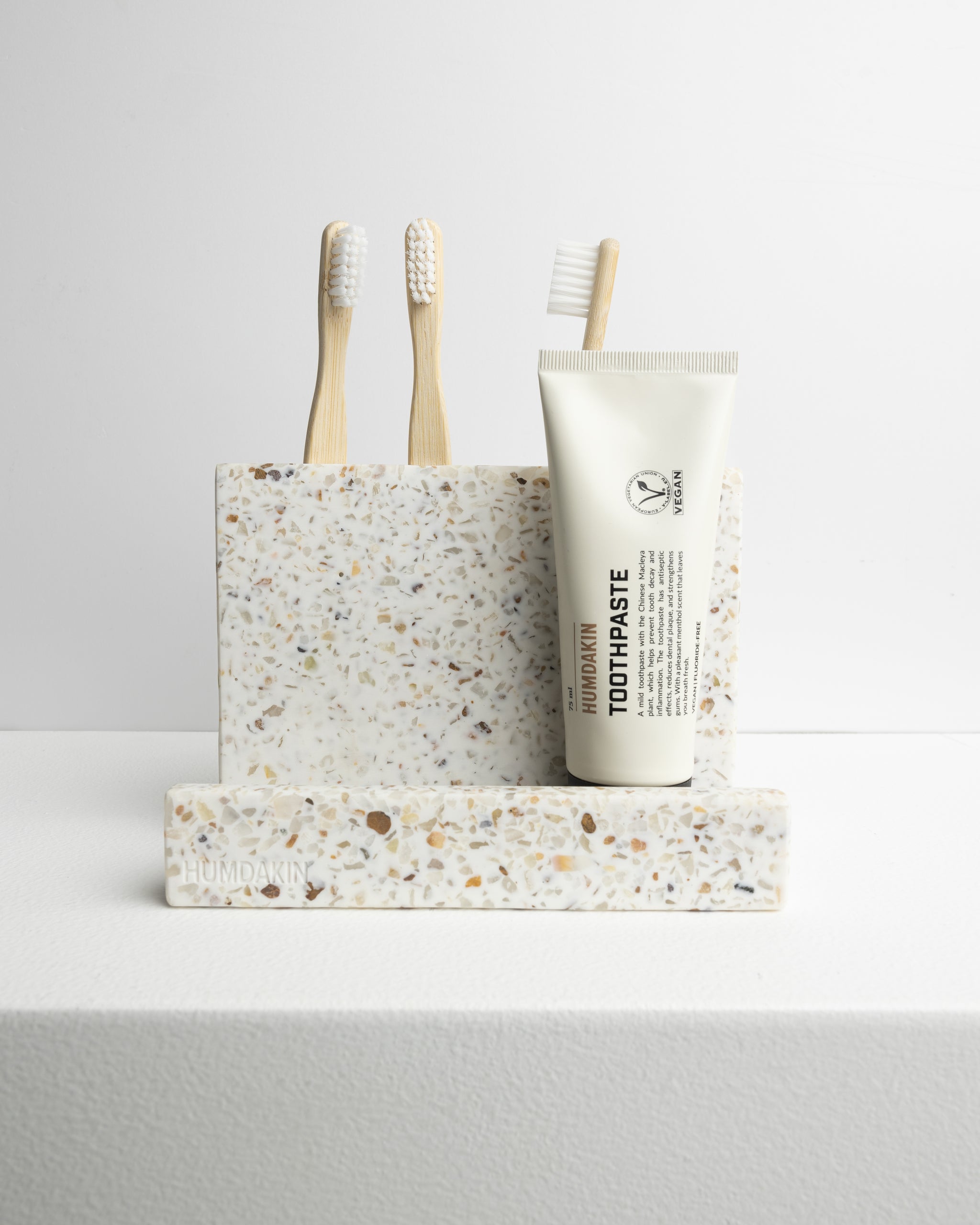 HUMDAKIN Terrazzo Toiletbenodigdheden Display Terrazzo 138 Rood/Beige