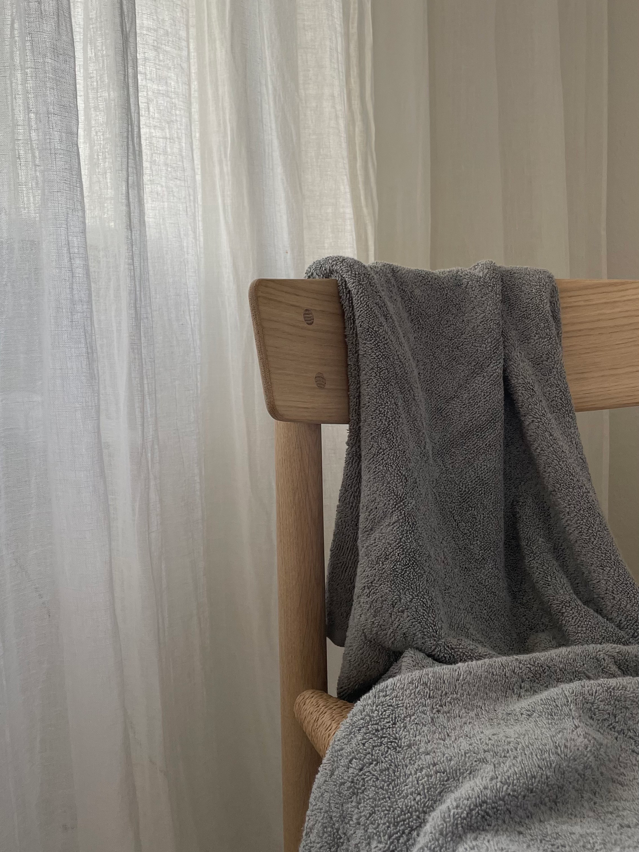 HUMDAKIN Badstof Handdoek Biologisch textiel 019 Steen