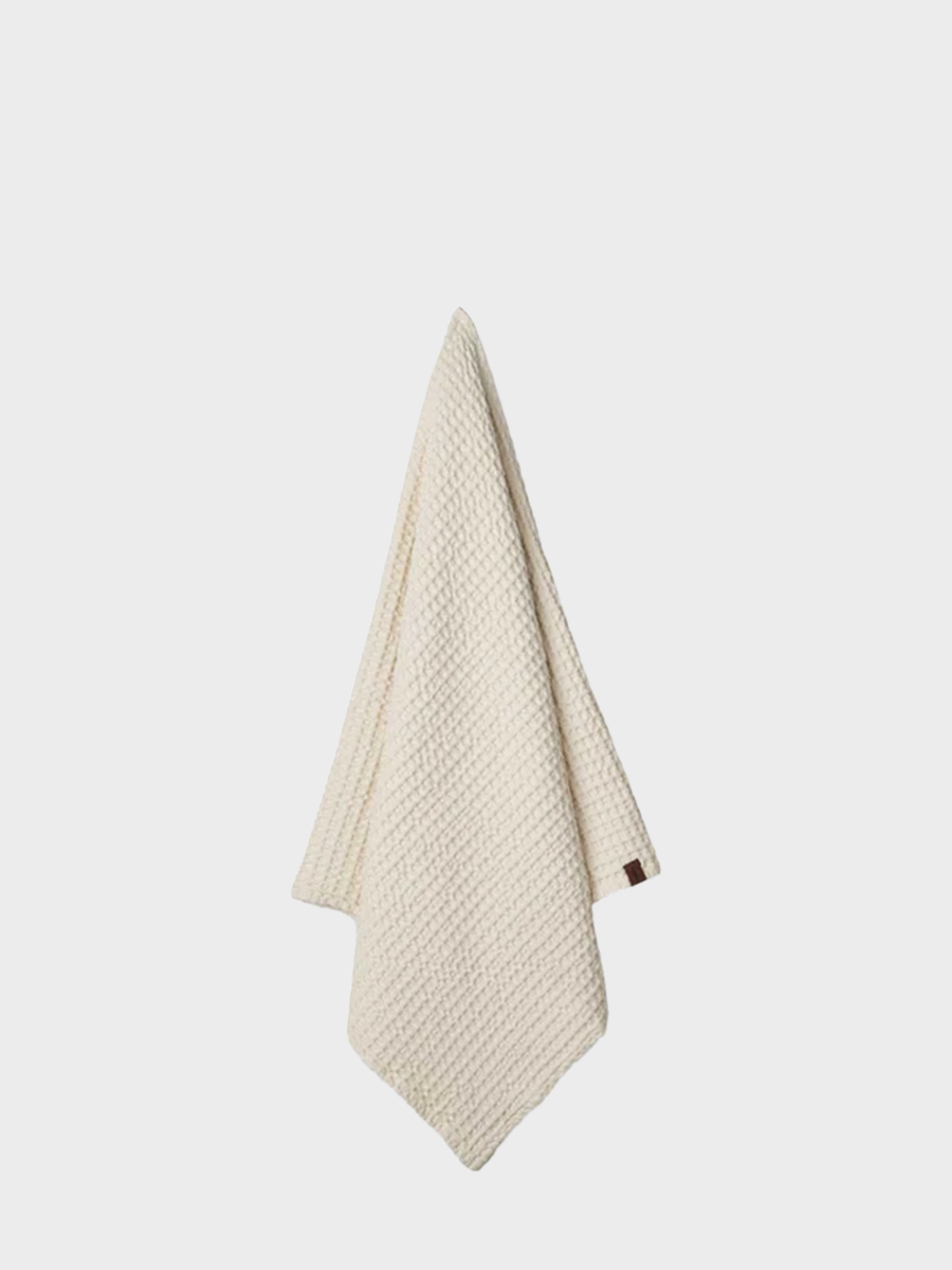 HUMDAKIN Wafelbadhanddoek Biologisch textiel 029 Schelp