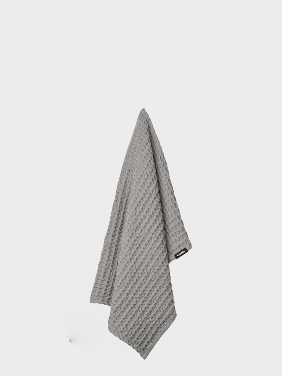 HUMDAKIN Wafelhanddoek Biologisch textiel 019 Stone