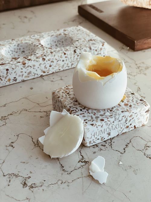 HUMDAKIN Eggbrett Enkelt Terrazzo 138 Rød/Beige