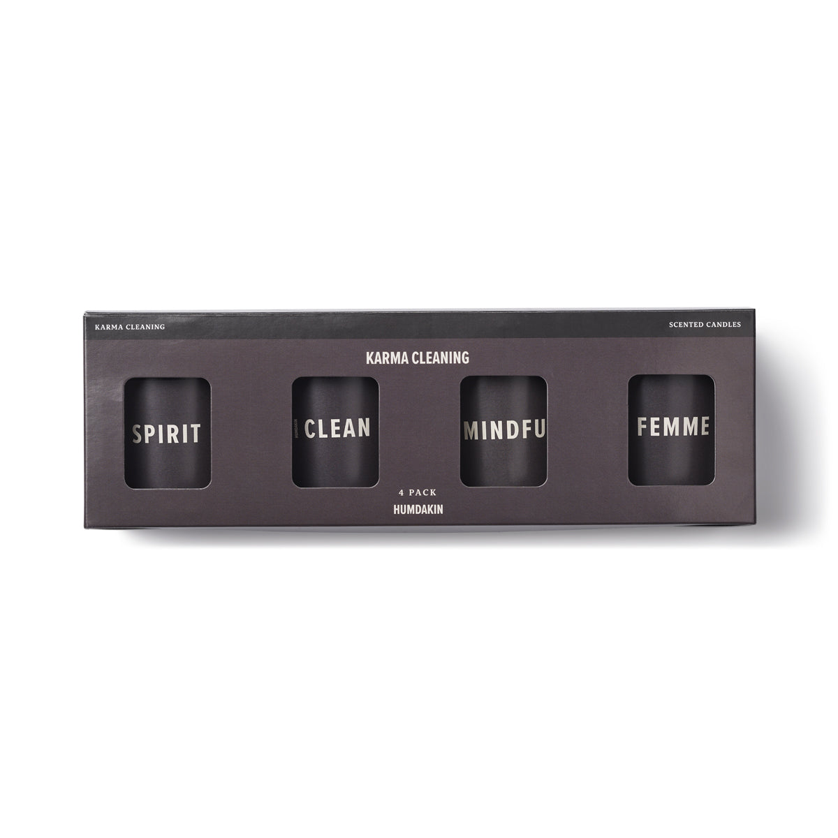 HUMDAKIN «Karma Cleaning» – duftlys, 4-pakning