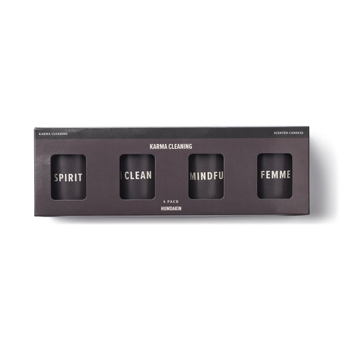 HUMDAKIN «Karma Cleaning» – duftlys, 4-pakning