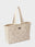 HUMDAKIN Maxi Tote Bag Veske 231 Lys Stein - Peony Quilt