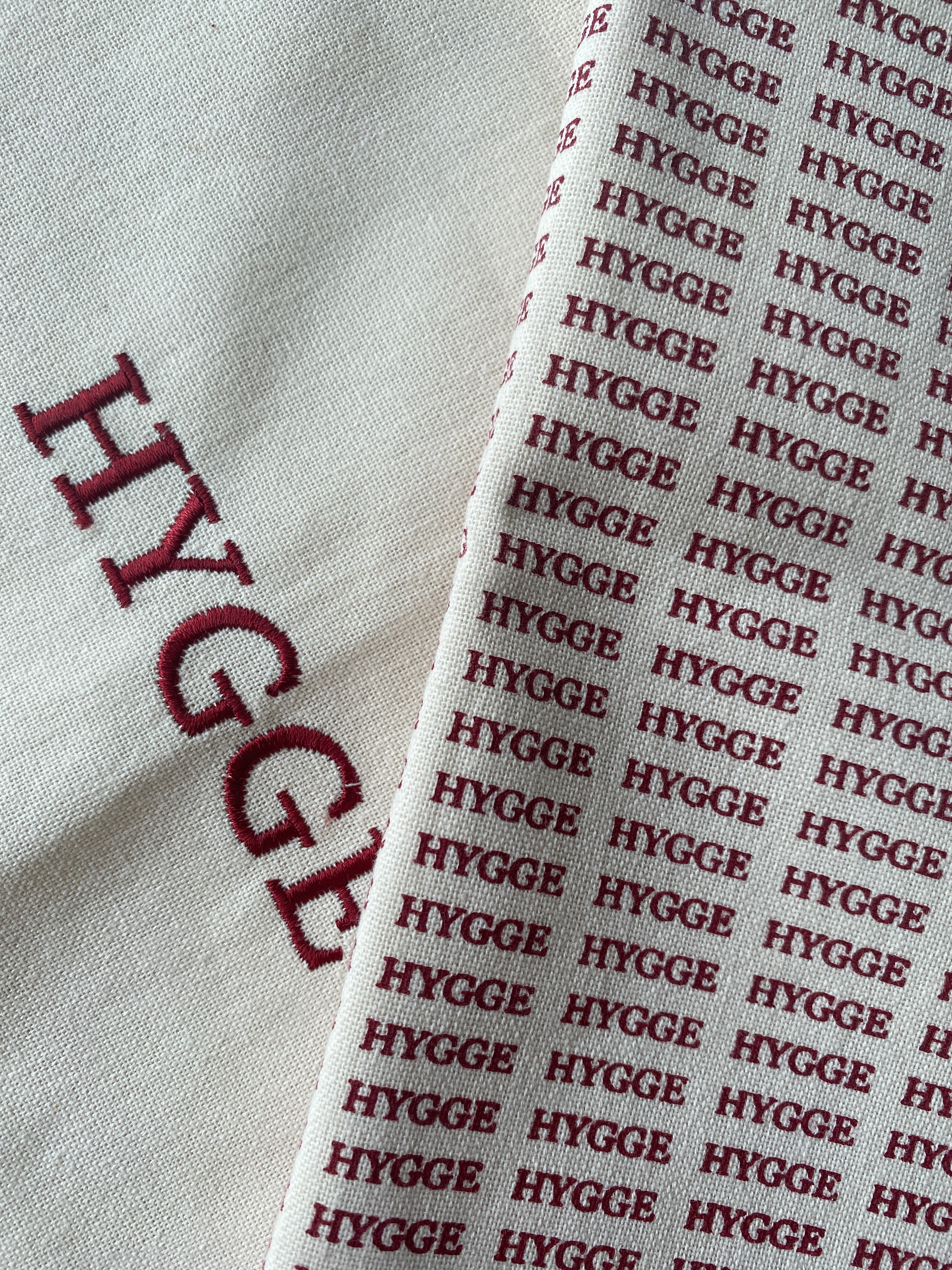 HUMDAKIN Nodes of Hygge Organiske tekstiler 00 Nøytral/Ingen farge
